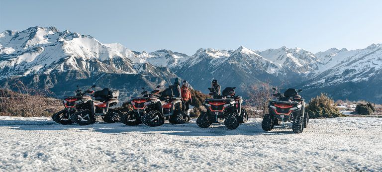 Ruta DIURNA en MOTO DE NIEVE 4×4